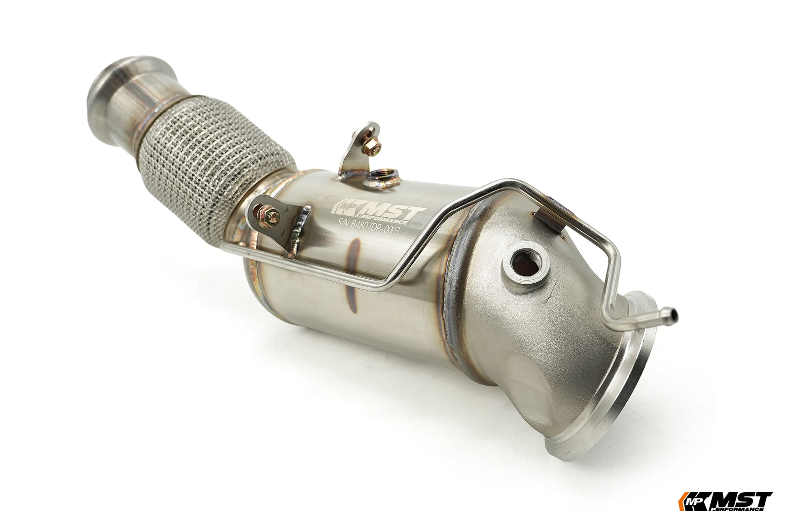 MST Catted Downpipe For BMW G20/G21 B48 2.0 OPF/GPF (BW-4807DP)