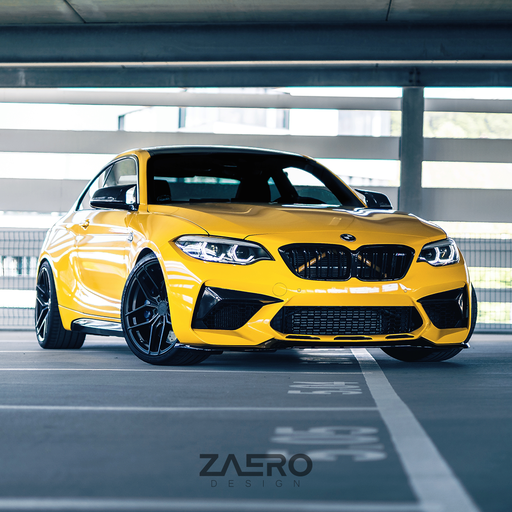 Zaero Design EVO-S Front Lip/Splitter for BMW M2 / M2 Competition F87 (LCI) 2018+