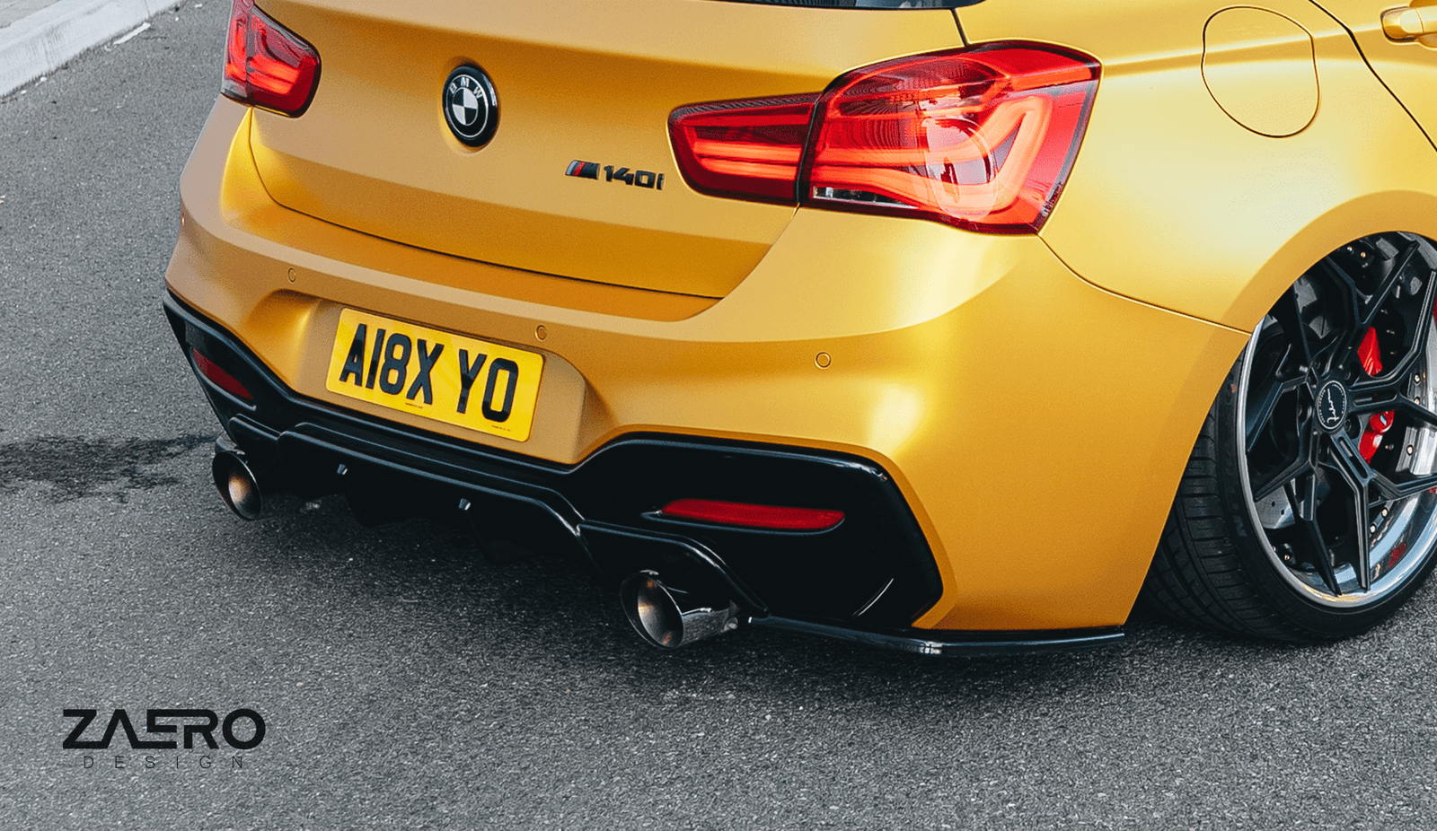 Zaero Design EVO-1 Rear Pods for BMW 1 Series F20 (LCI) 2016-2019