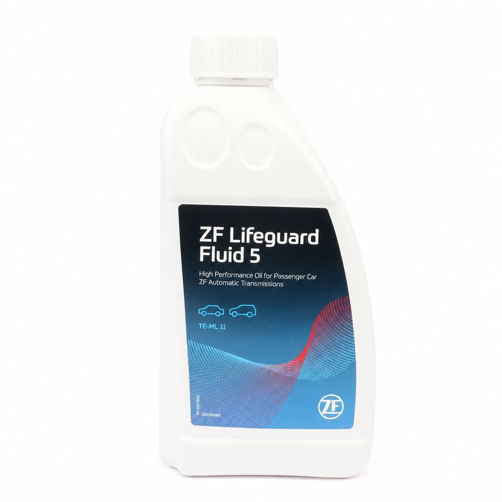 ZF Lifeguard Fluid 5 Automatic Transmission Fluid 1 Litre bottle front view