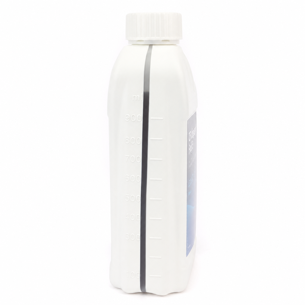 ZF Lifeguard Fluid 5 1 Litre bottle side view with measurement markings