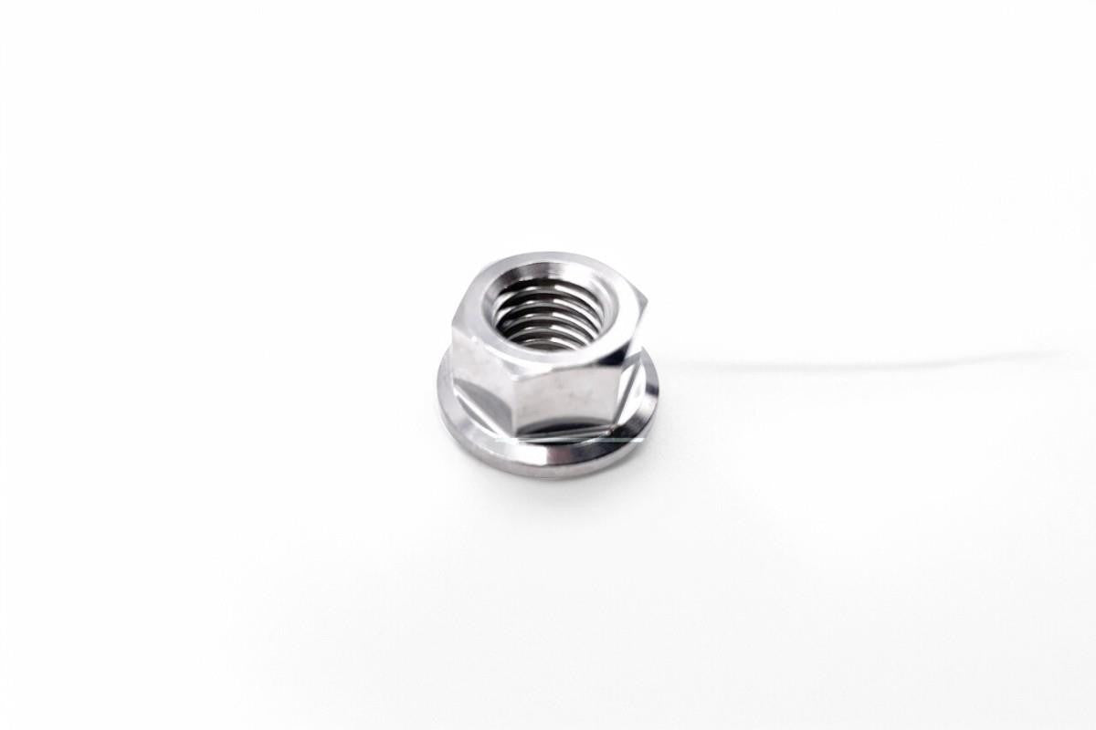M12 x 1.75 Flanged Nut Unserrated