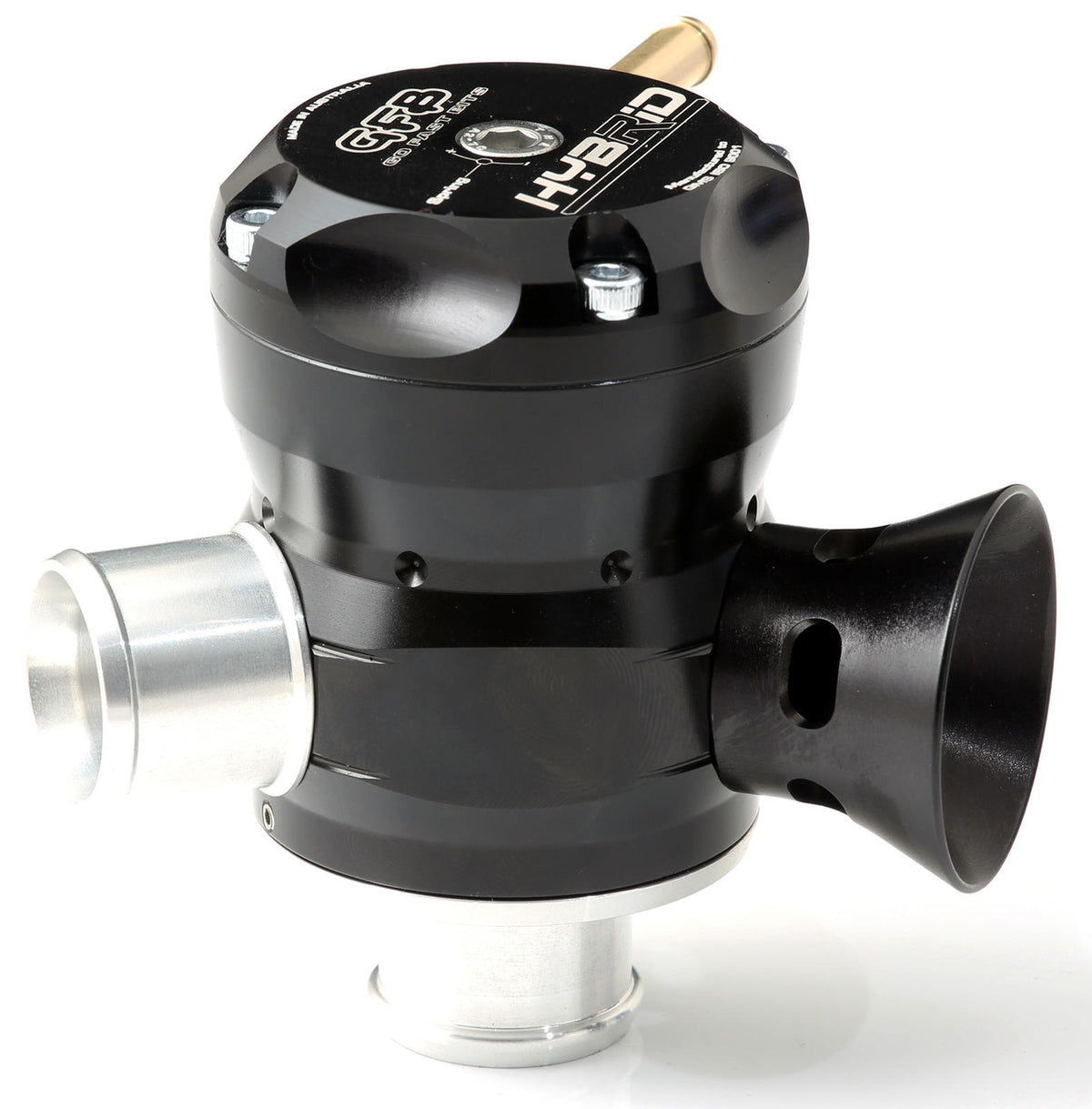 GFB Hybrid HYBRID Dual Port 50/50 Atmo/Recir (25mm In/Out VW, Audi, Falcon &amp; Bosch 25mm replacement) (T9225)