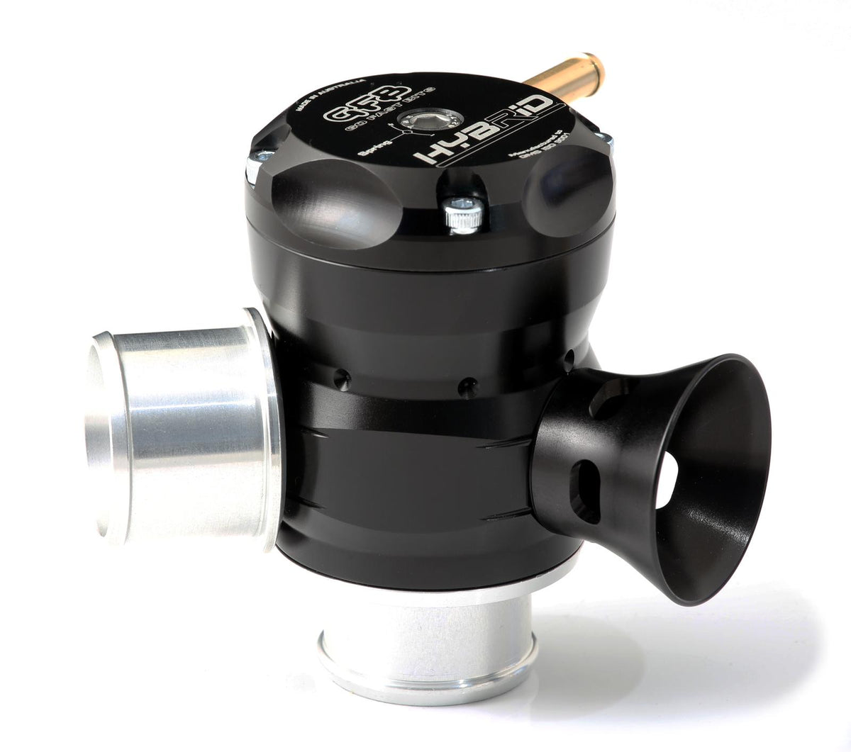 GFB Hybrid HYBRID Dual Port 50/50 Atmo/Recir Universal (33mm inlet, 33mm outlet - suits EVO I-X) (T9233)