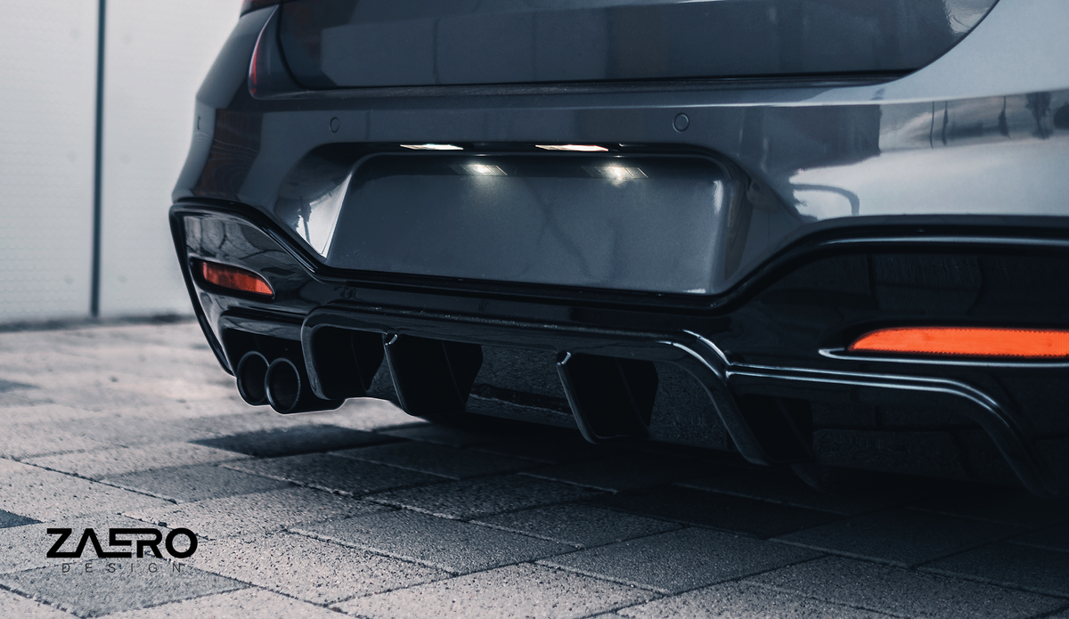 Zaero Design EVO-1 Diffuser for BMW 1 Series F20 (LCI)[Single Exit] 2016-2019