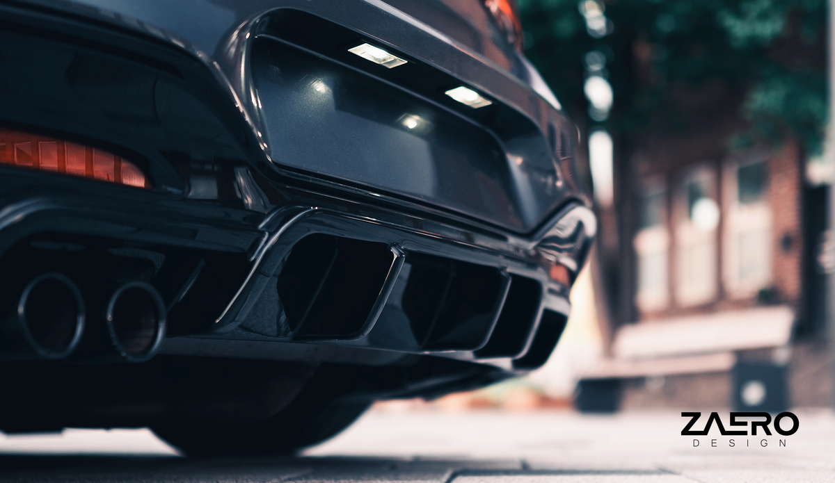 Zaero Design EVO-1 Diffuser for BMW 1 Series F20 (LCI)[Single Exit] 2016-2019