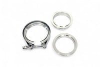 Stainless Steel Exhaust V-Band Clamp with Male / Female Flanges