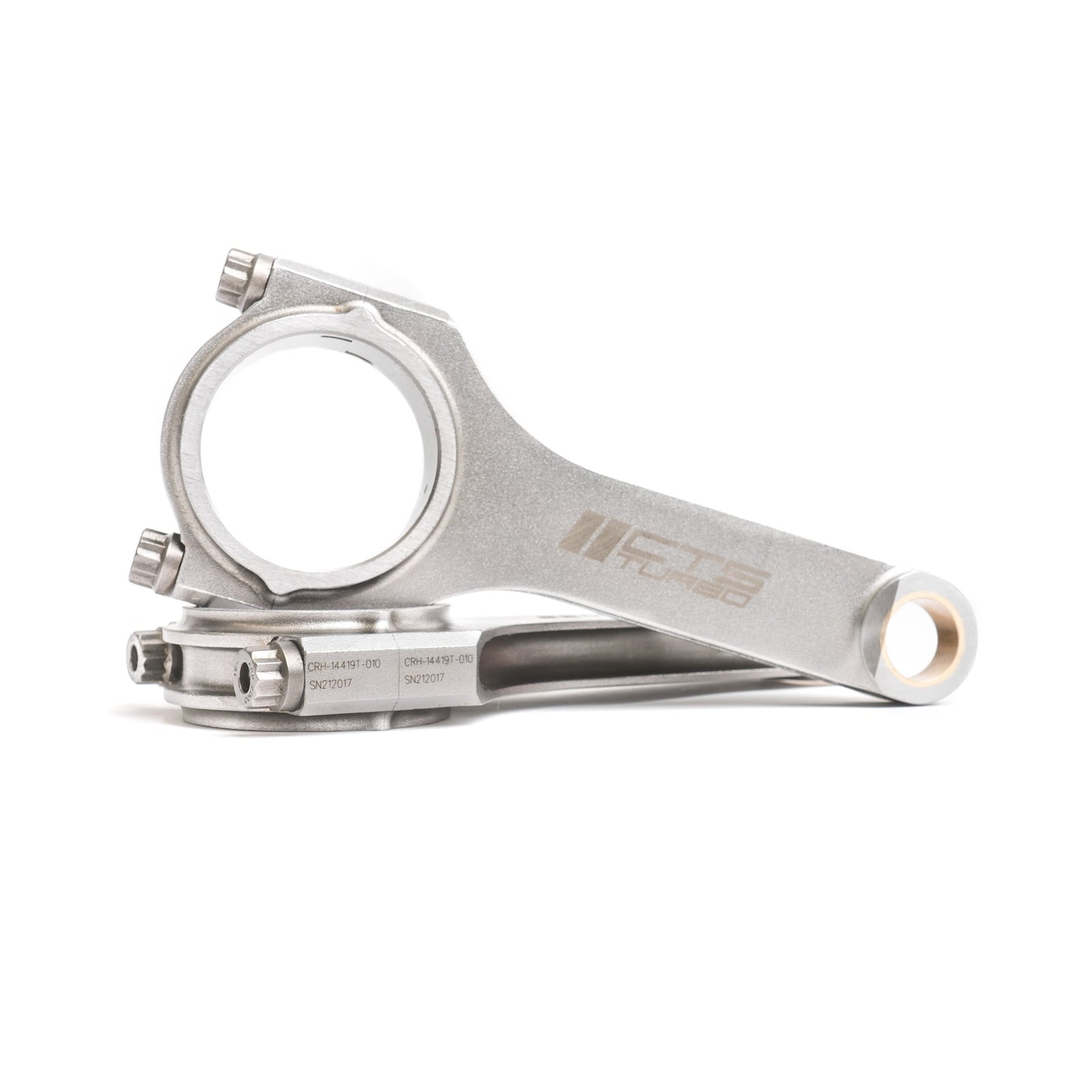 CTS Turbo Connecting Rods VW & Audi 144x19 Tapered Rifle Drilled | Fits 1.8T 20V 06A With Stock Pistons