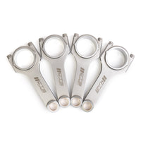 CTS Turbo Connecting Rods VW &amp; Audi 144x20 Tapered Rifle Drilled | Fits MK5/B7 FSI 2.0T EA113 With Stock Pistons