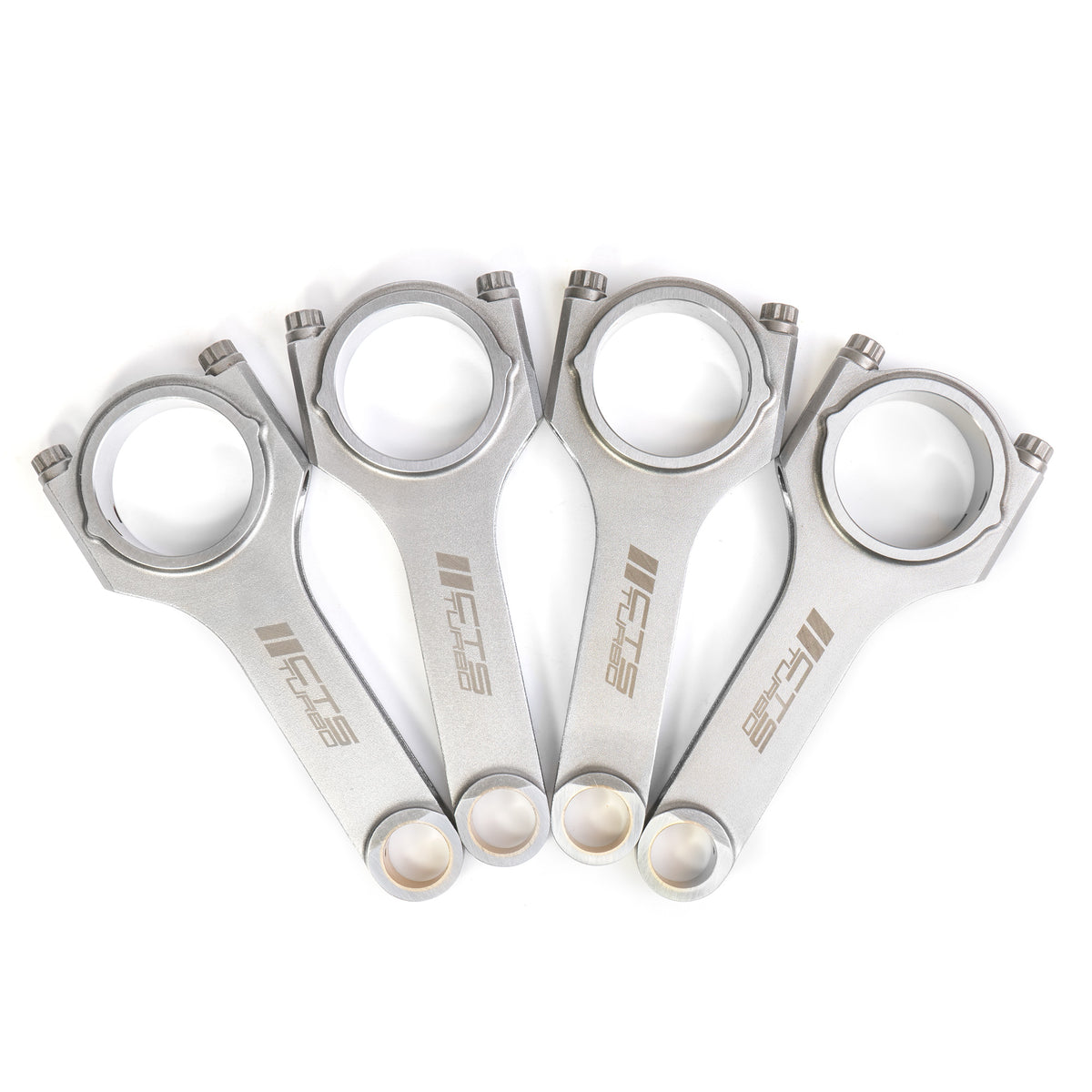 CTS Turbo Connecting Rods VW &amp; Audi 144x21 Tapered Rifle Drilled | Fits MK6/B8 2.0T EA888 Gen 1 &amp; 2 With Stock Pistons