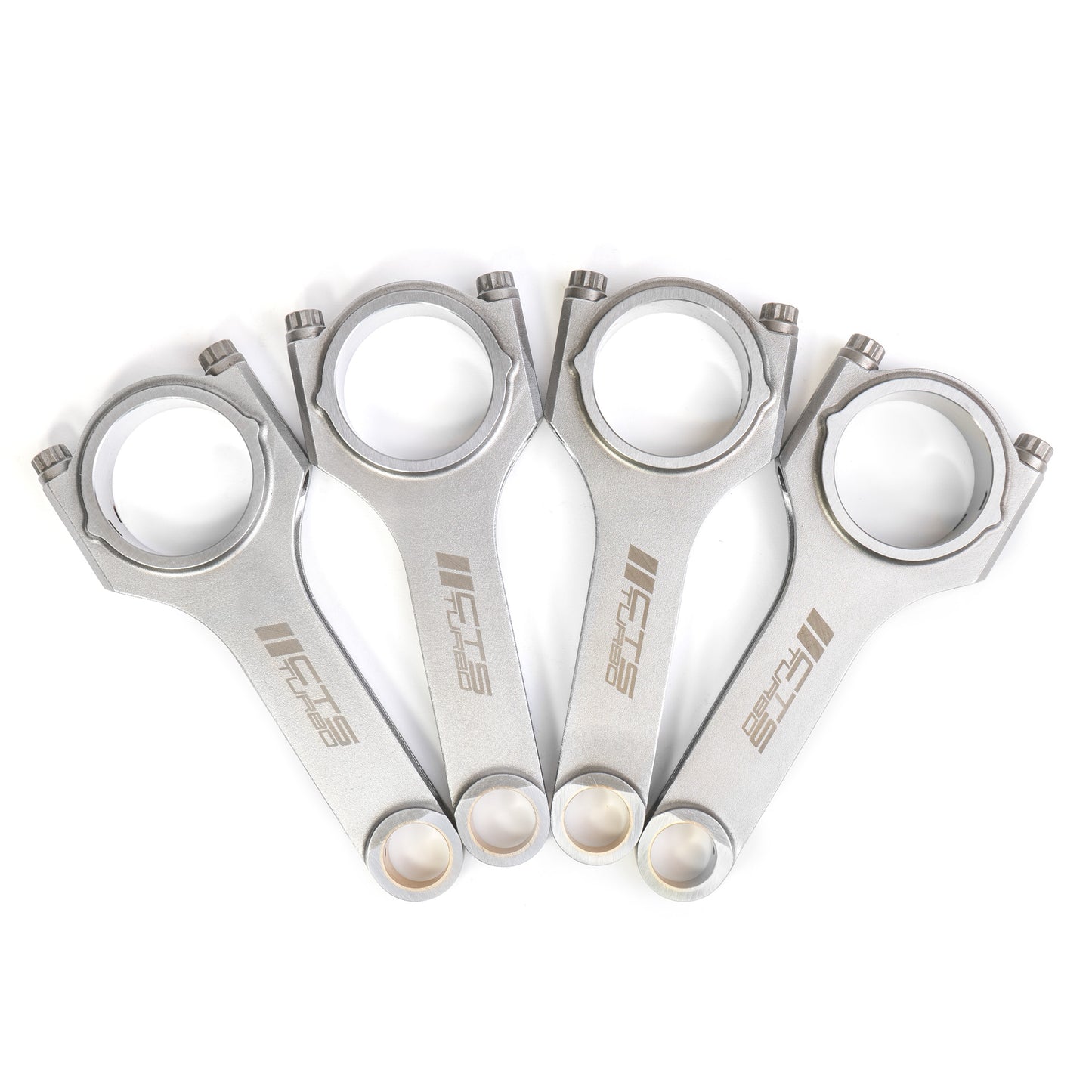 CTS Turbo Connecting Rods VW & Audi 144x21 Tapered Rifle Drilled | Fits MK6/B8 2.0T EA888 Gen 1 & 2 With Stock Pistons
