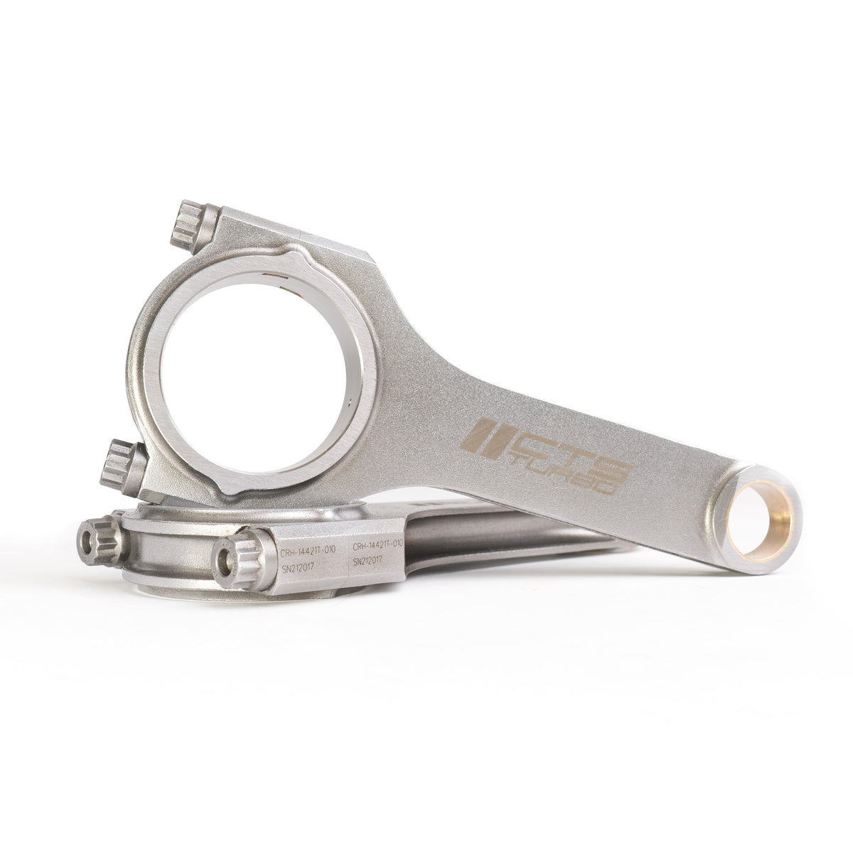 CTS Turbo Connecting Rods VW & Audi 144x21 Tapered Rifle Drilled | Fits MK6/B8 2.0T EA888 Gen 1 & 2 With Stock Pistons