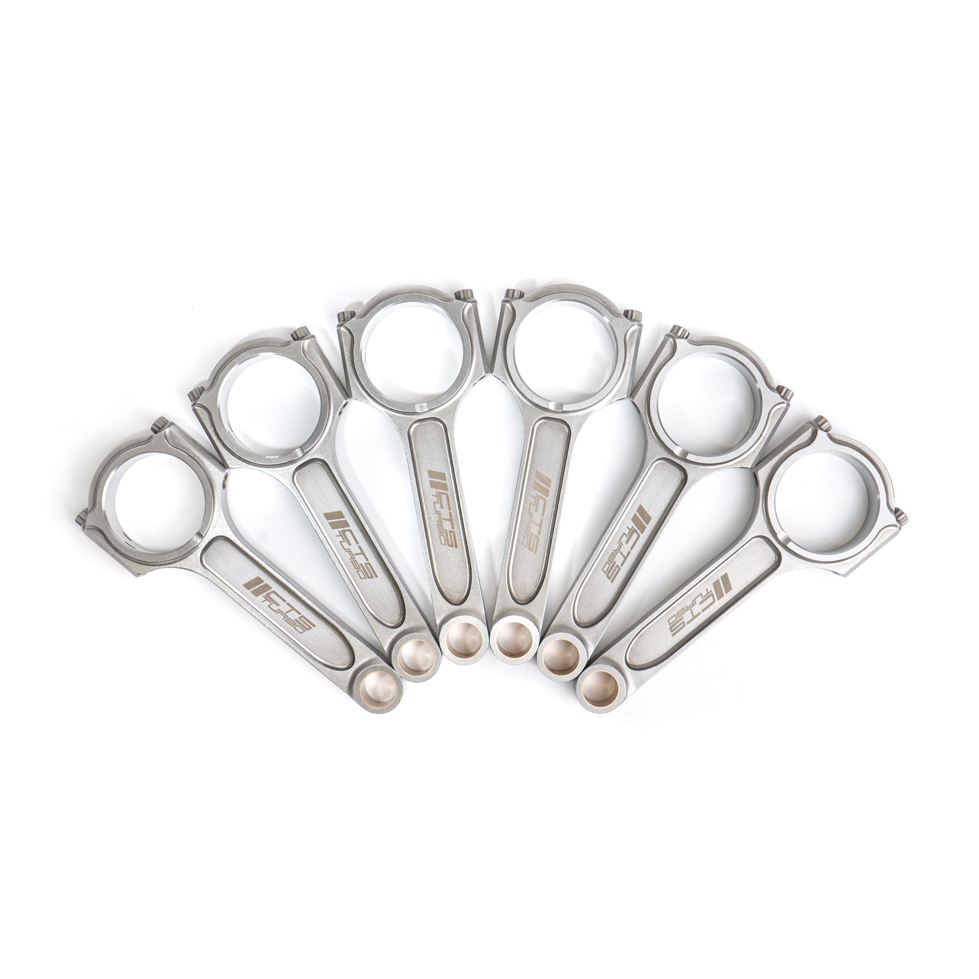 CTS Turbo Connecting Rods VW 164x20 I-Beam Rifle Drilled | Fits 3.2L 24V VR6 and 2.8L 12V and 24V VR6