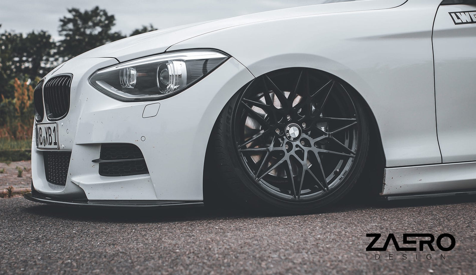 Zaero Design EVO-1 Front Lip/Splitter for BMW 1 Series F20 (Pre LCI) 2012-2015