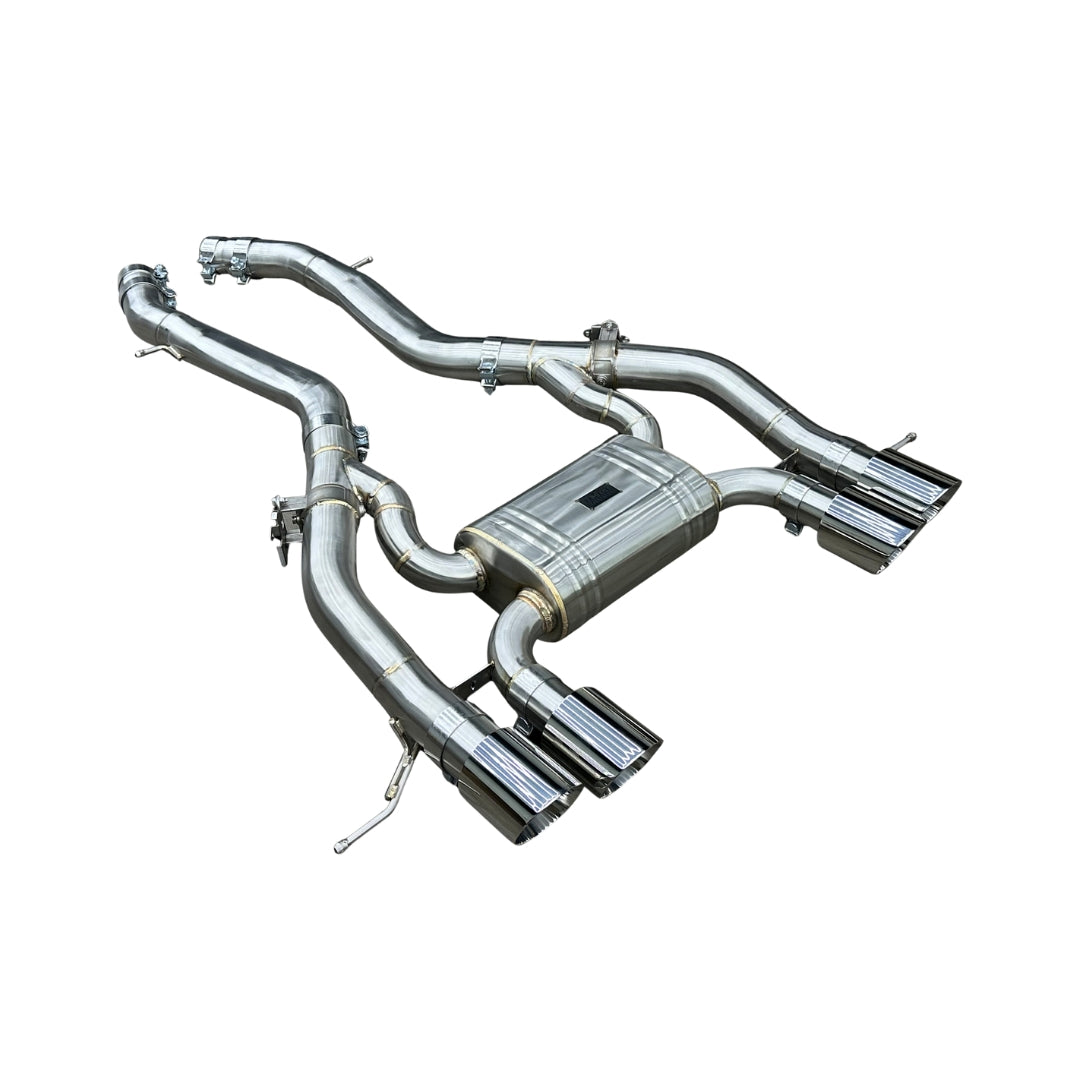 ProjectGamma BMW M3/M4 G80 G82 G83 S58 Stainless Steel Valved Axle-Back Exhaust System