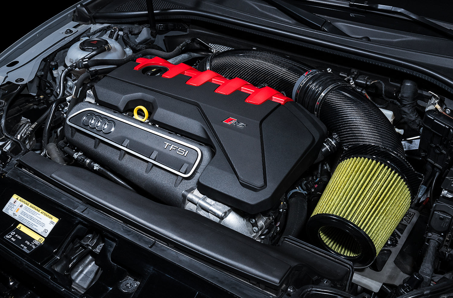 AWE 4.5in S-FLO Carbon Intake for Audi RS3 8V / 8Y & TT RS 8S 2.5 TFSI