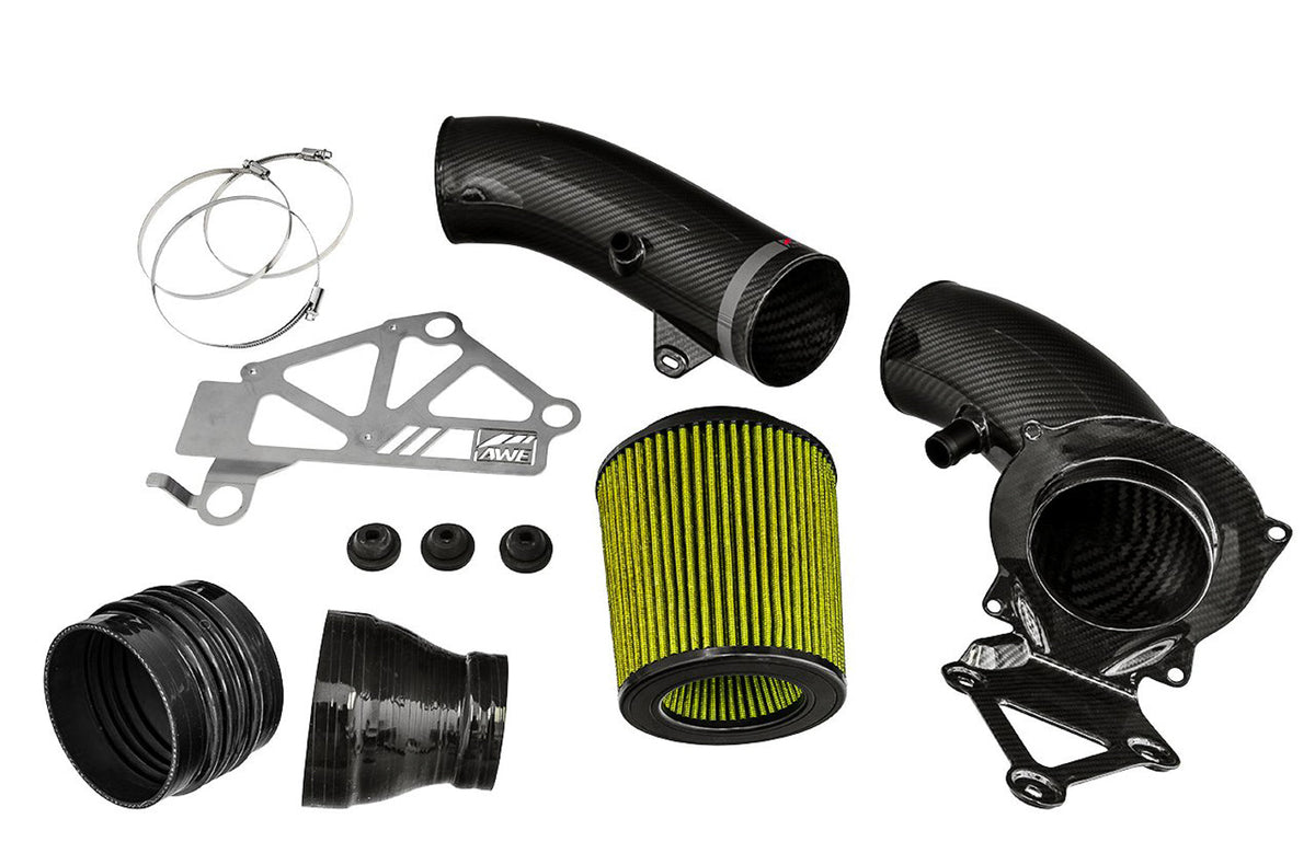 AWE 4.5in S-FLO Carbon Intake for Audi RS3 8V / 8Y & TT RS 8S 2.5 TFSI