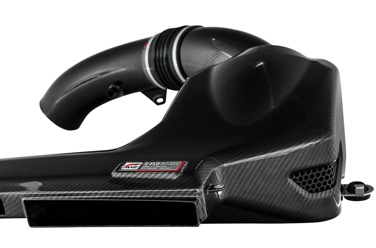 AWE 4.5in S-FLO Carbon Intake for Audi RS3 8V / 8Y & TT RS 8S 2.5 TFSI