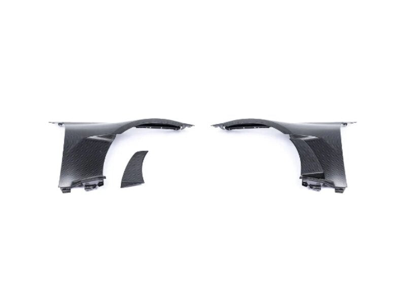 Alpha-N G87 M2 Carbon Front Fender Set - V2 With Blades - BMW S58