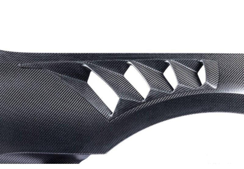 Alpha-N G87 M2 Carbon Vented Front Fender Set - V4 With Blades - BMW S58
