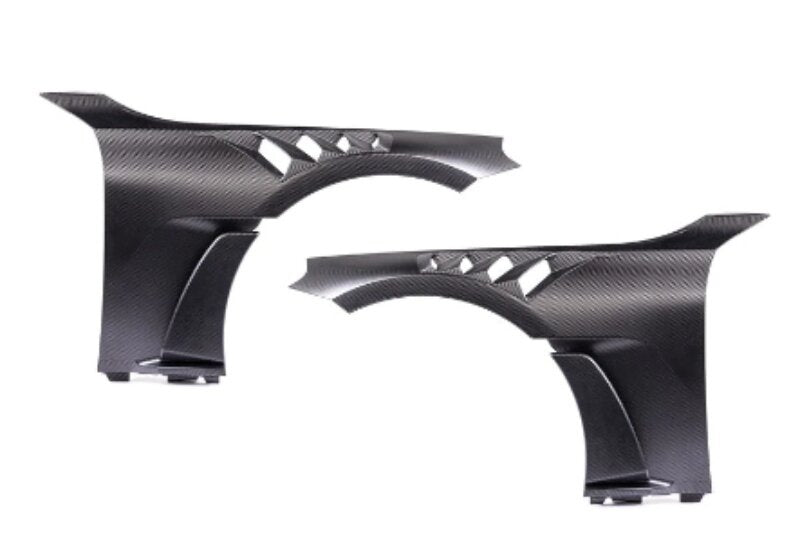 Alpha-N G87 M2 Carbon Vented Front Fender Set - V4 With Blades - BMW S58