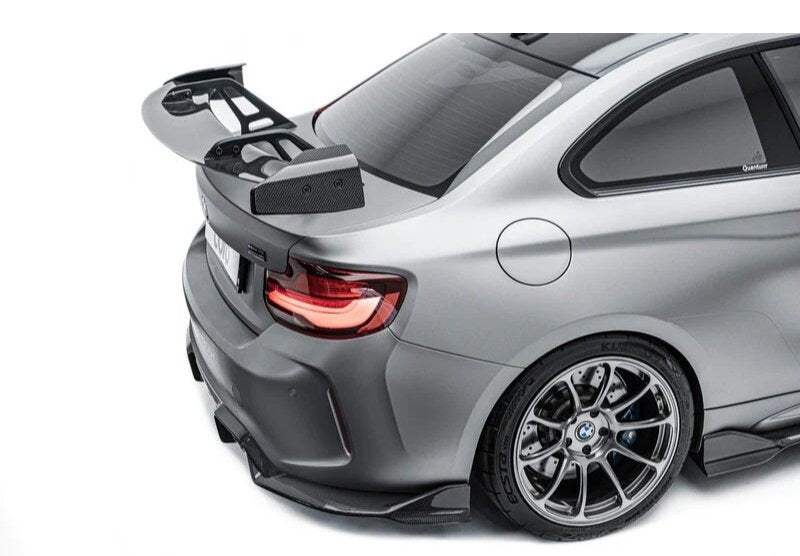 ADRO AT-R1 Carbon Fibre Swan Neck GT Wing - BMW M2 F87 N55 S55