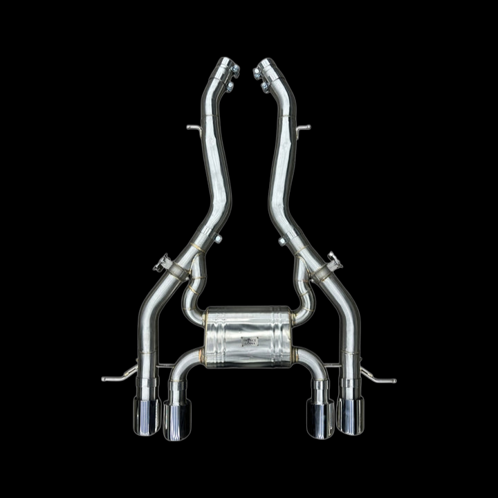 ProjectGamma BMW M3/M4 G80 G82 G83 S58 Stainless Steel Valved Axle-Back Exhaust System