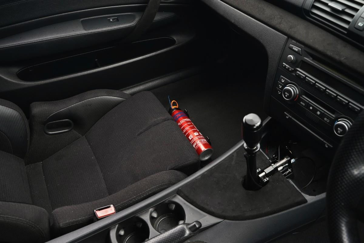 Darkside BMW E / F Series Fire Extinguisher Seat Bracket Kit