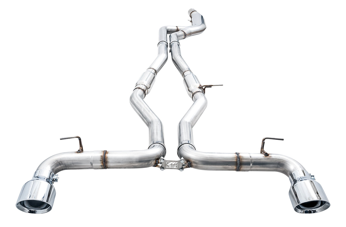 AWE Track Edition Exhaust for Toyota GR Supra A90 / A91 B58 3.0 (2020+) - Resonated