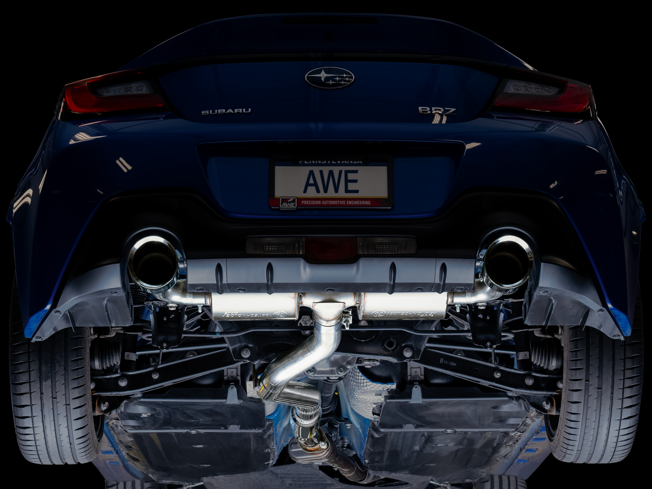 AWE Touring Edition Exhaust for Toyota GR86 / 86 & Subaru BRZ ZN6 / ZN8 FA20 / FA24