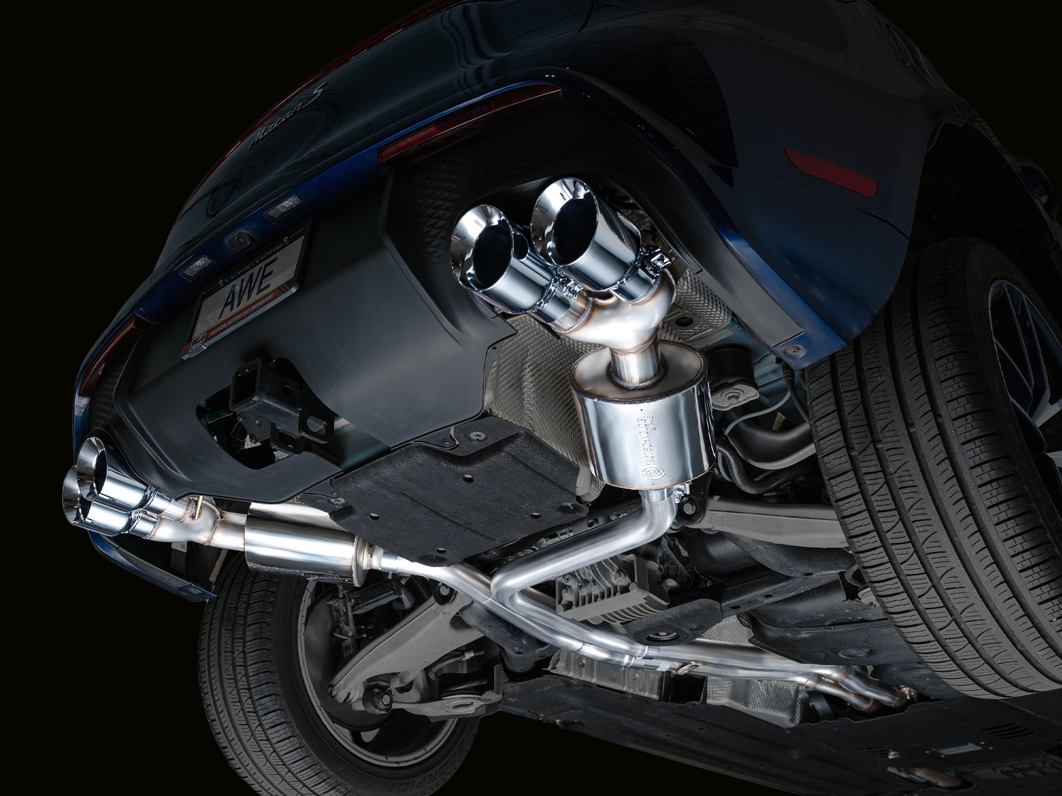 AWE Touring Edition Exhaust for Porsche Macan 95B.3 S 2.9TT (2022+)
