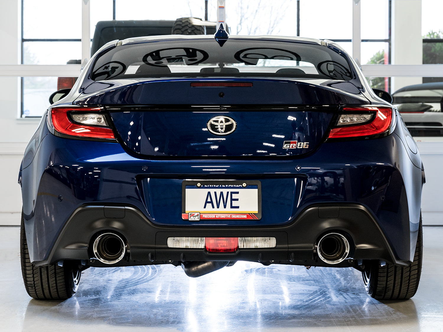 AWE Track Edition Exhaust for Toyota GR86 / 86 & Subaru BRZ ZN6 / ZN8 FA20 / FA24