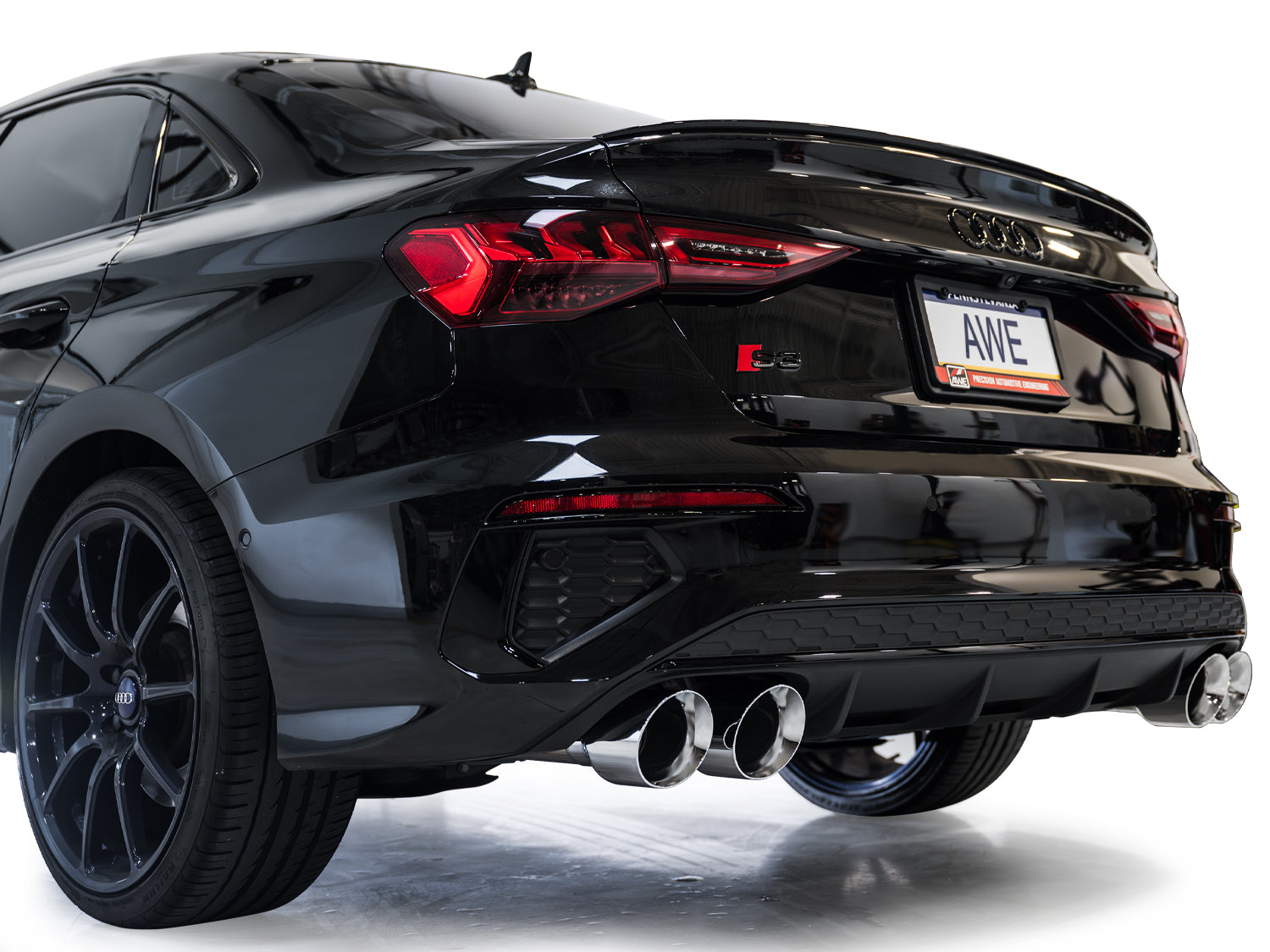 AWE Track Edition Exhaust for Audi S3 8Y EA888 evo4 2.0T (2021+)