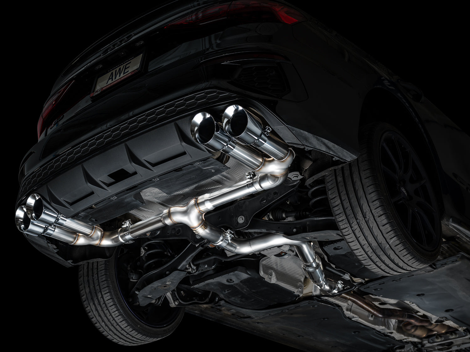 AWE Track Edition Exhaust for Audi S3 8Y EA888 evo4 2.0T (2021+)