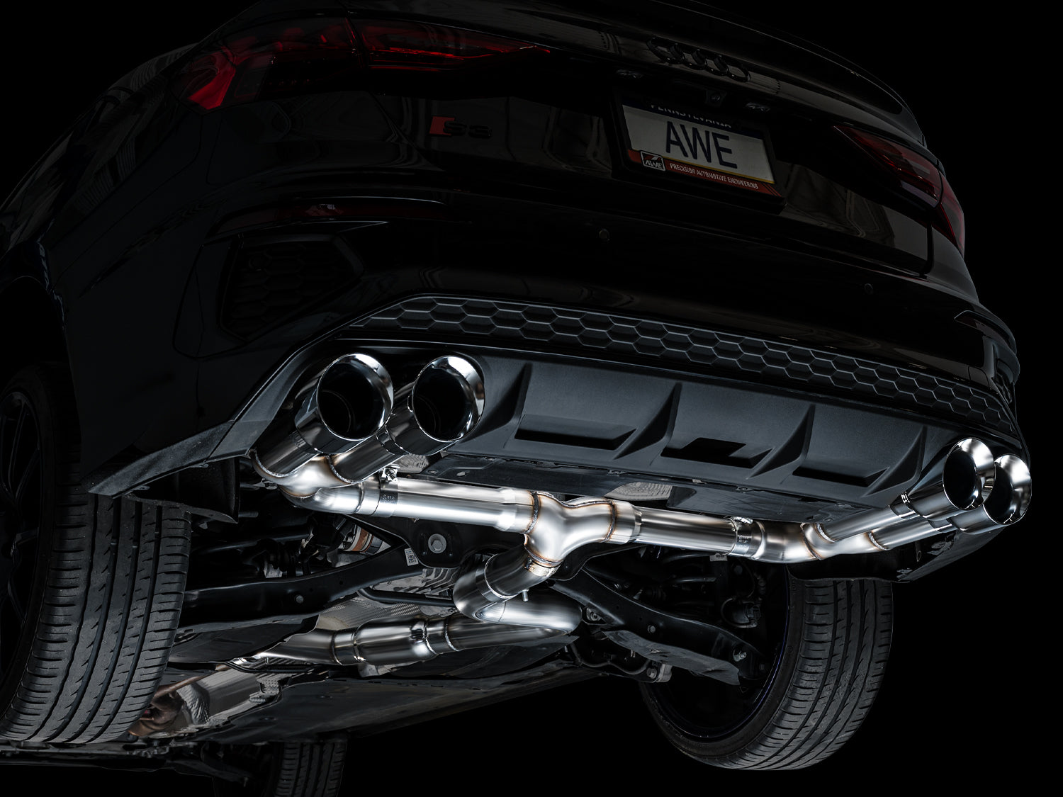 AWE Track Edition Exhaust for Audi S3 8Y EA888 evo4 2.0T (2021+)