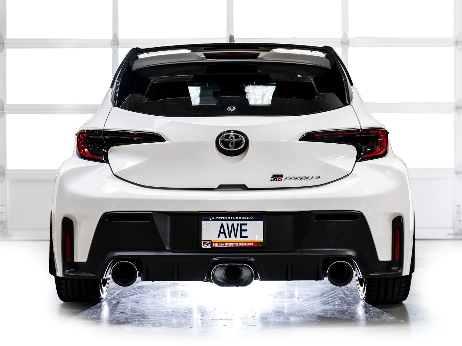 AWE Track Edition Exhaust for Toyota GR Corolla G16E-GTS 1.6T (2023+)