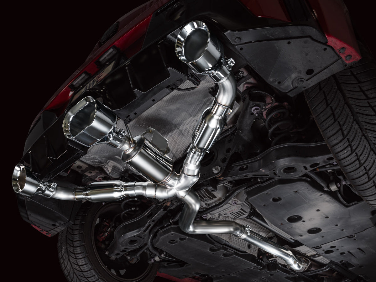 AWE Track Edition Exhaust for Toyota GR Corolla G16E-GTS 1.6T (2023+)