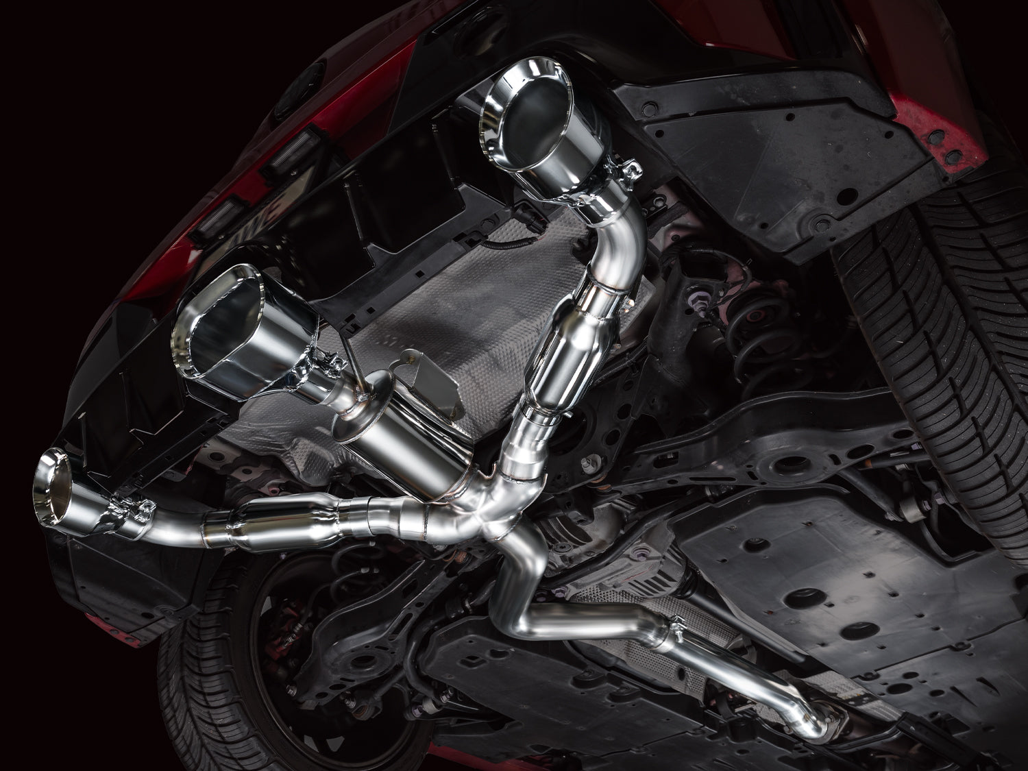 AWE Track Edition Exhaust for Toyota GR Corolla G16E-GTS 1.6T (2023+)