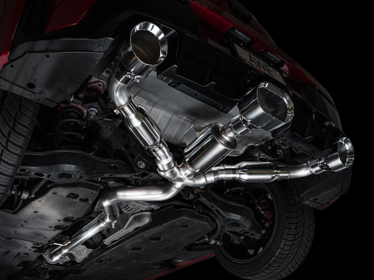 AWE Track Edition Exhaust for Toyota GR Corolla G16E-GTS 1.6T (2023+)