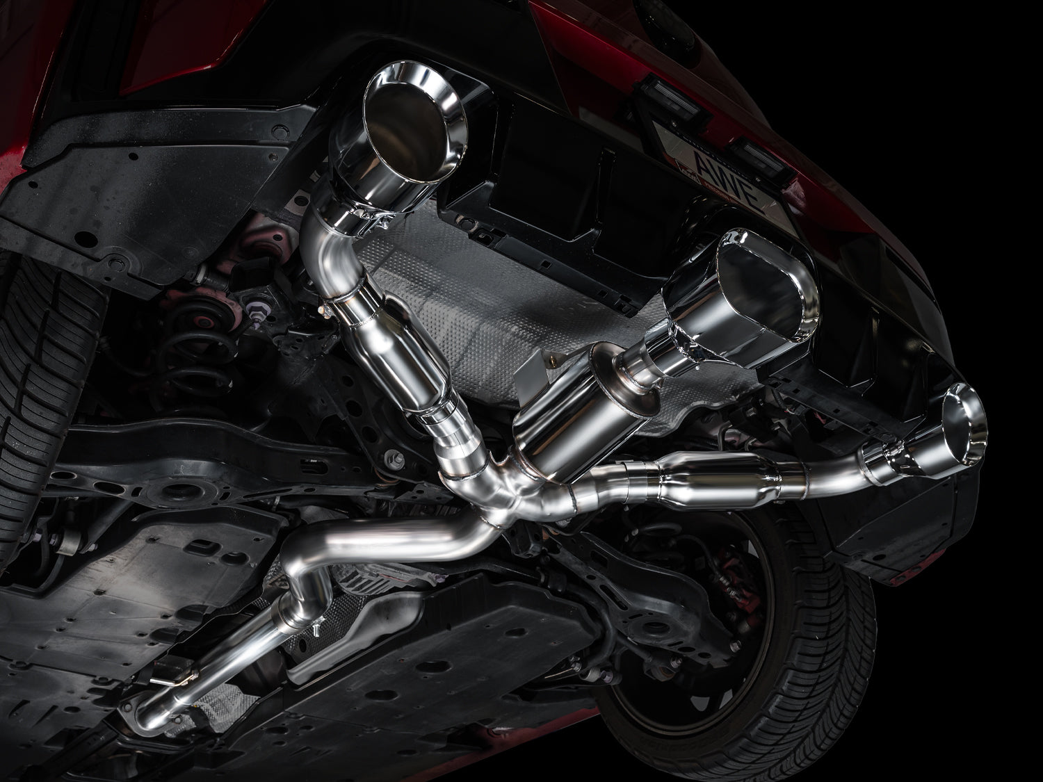 AWE Track Edition Exhaust for Toyota GR Corolla G16E-GTS 1.6T (2023+)