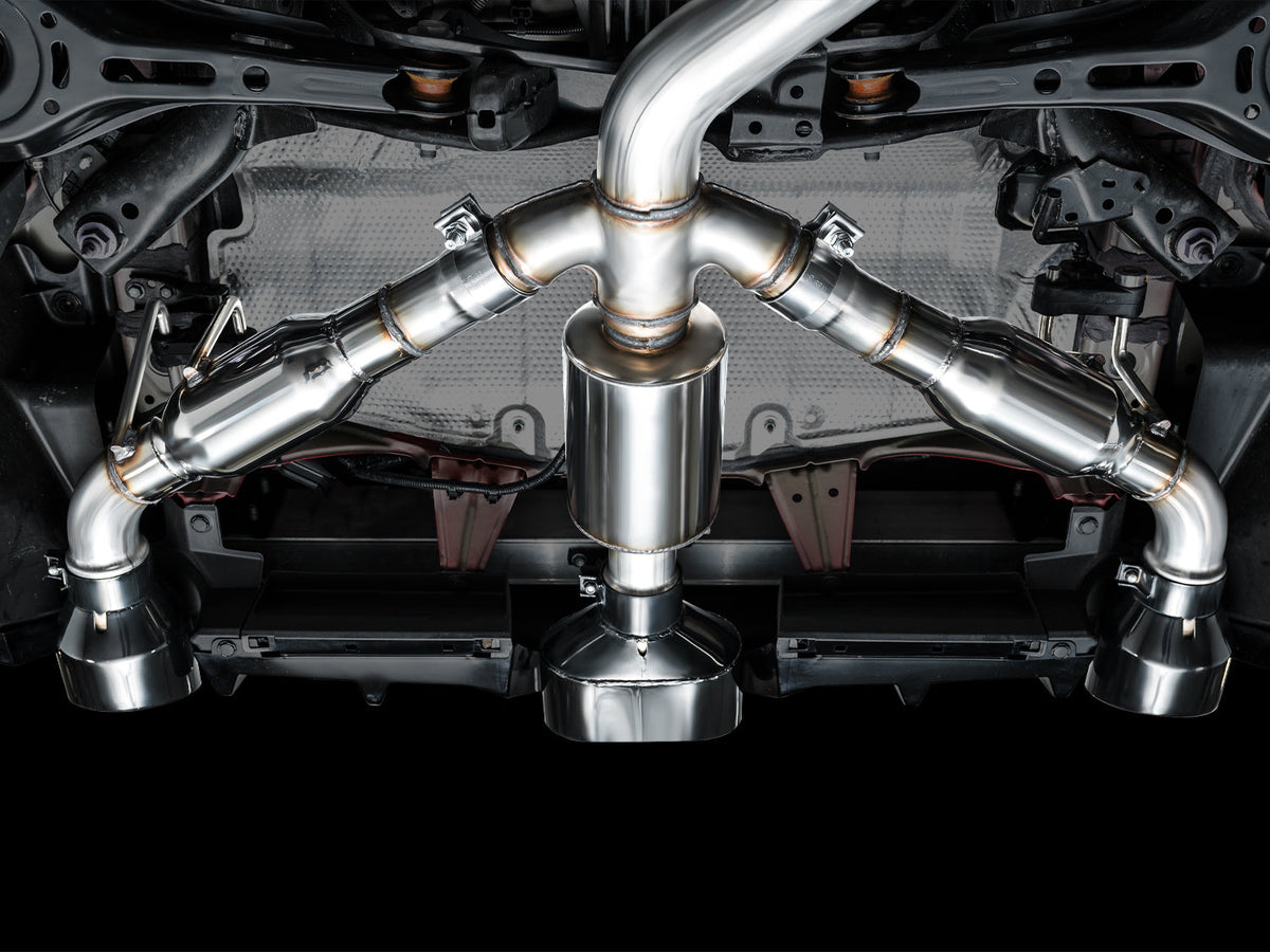 AWE Track Edition Exhaust for Toyota GR Corolla G16E-GTS 1.6T (2023+)