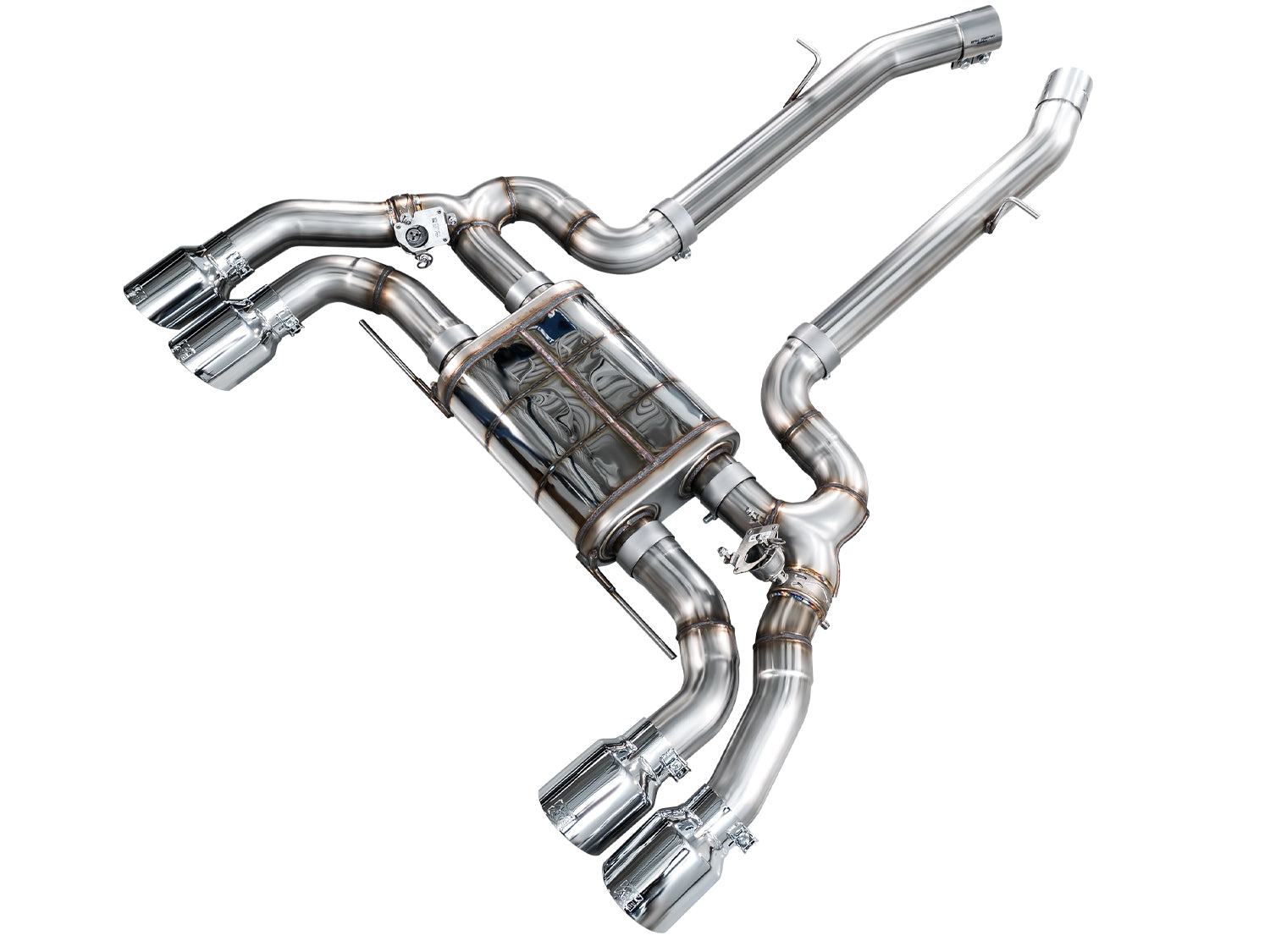 AWE SwitchPath Axleback Exhaust for BMW X3 M F97 / X4 M F98 S58 3.0 (2019+)