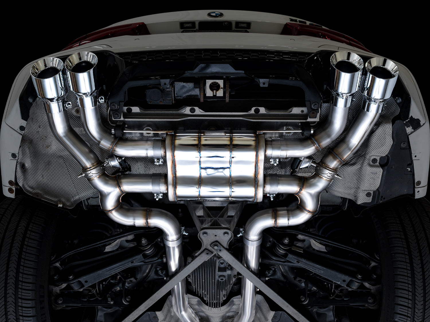 AWE SwitchPath Axleback Exhaust for BMW X3 M F97 / X4 M F98 S58 3.0 (2019+)