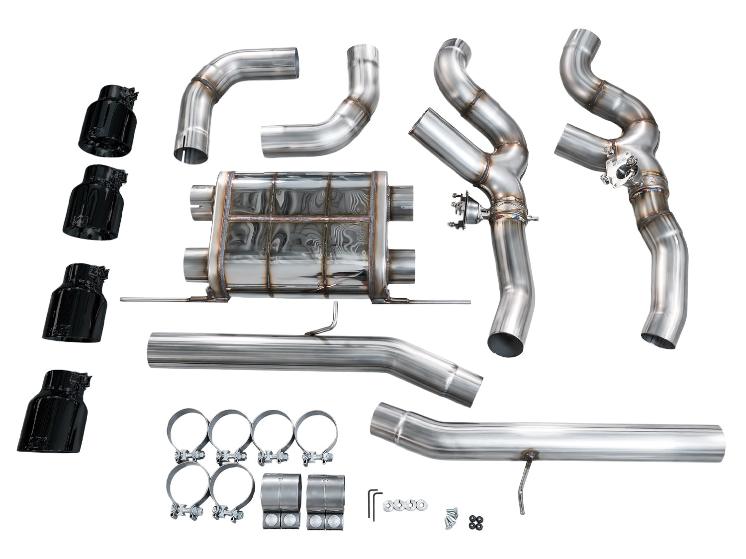 AWE SwitchPath Axleback Exhaust for BMW X3 M F97 / X4 M F98 S58 3.0 (2019+)