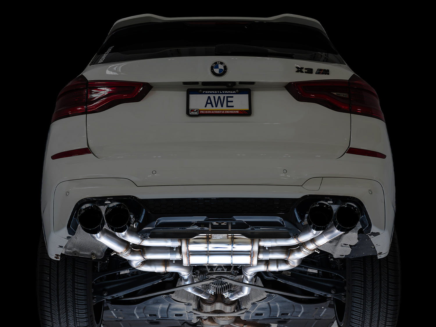 AWE SwitchPath Axleback Exhaust for BMW X3 M F97 / X4 M F98 S58 3.0 (2019+)