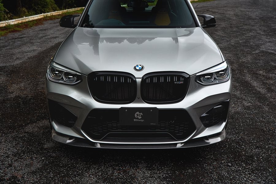 3D Design Carbon Fibre Front Lip - BMW F97 X3 M / F98 X4 M S58