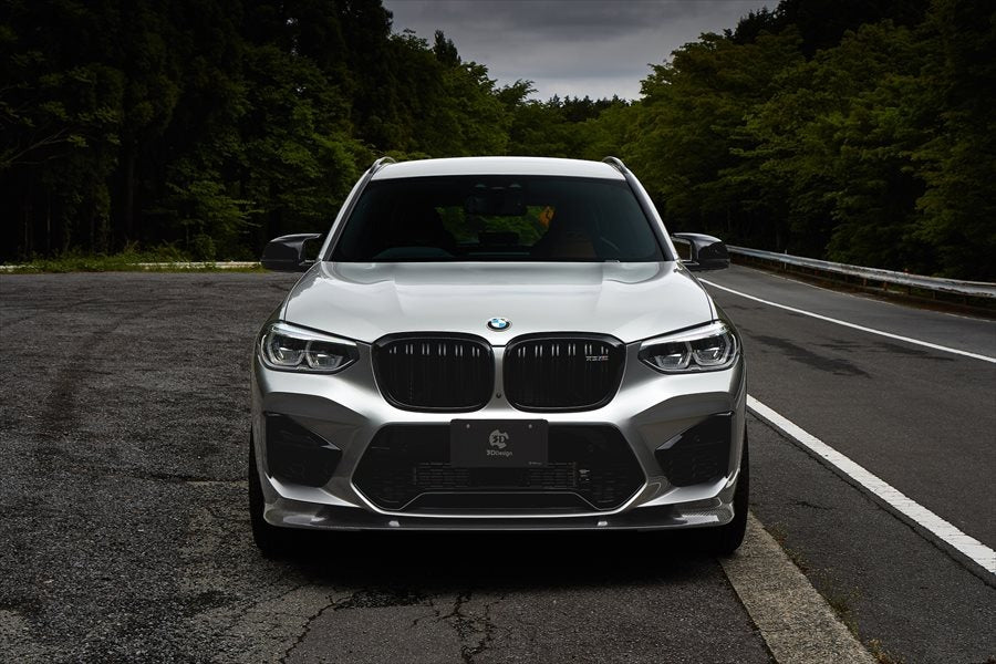 3D Design Carbon Fibre Front Lip - BMW F97 X3 M / F98 X4 M S58