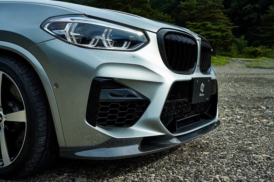 3D Design Carbon Fibre Front Lip - BMW F97 X3 M / F98 X4 M S58