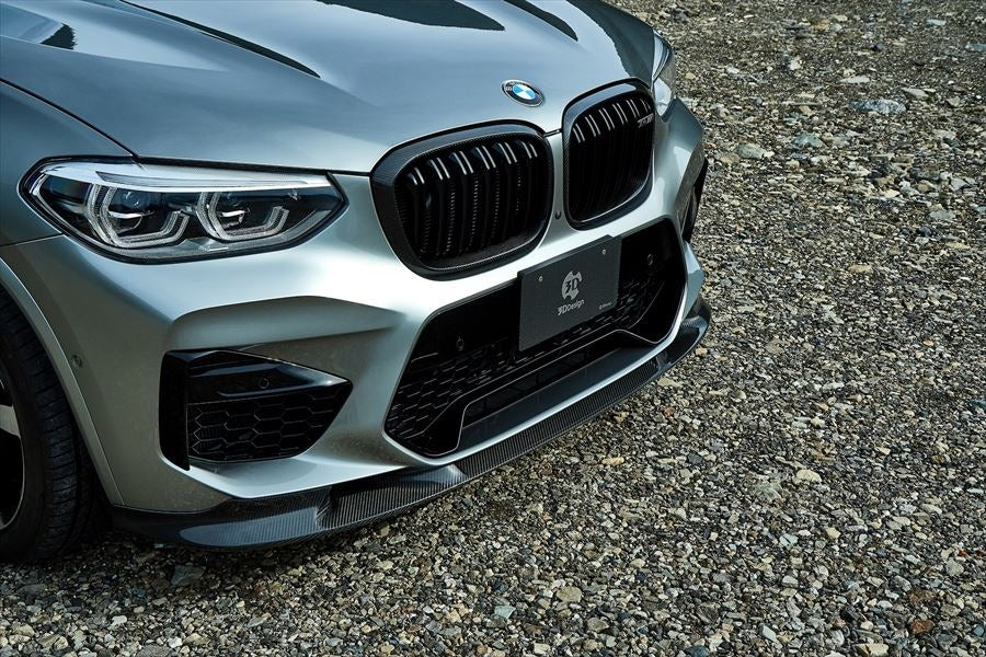 3D Design Carbon Fibre Front Lip - BMW F97 X3 M / F98 X4 M S58