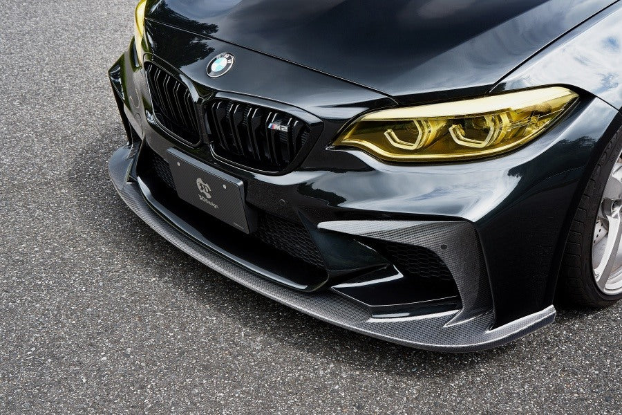 3D Design Carbon Fibre Front Bumper - BMW F87 M2 Competition / M2 CS S55